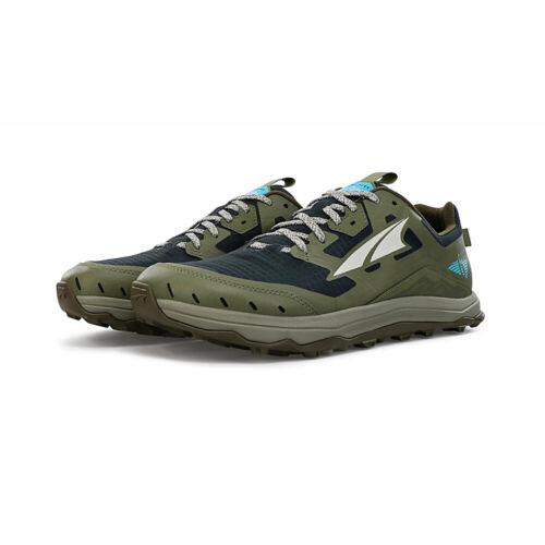 Altra Men`s Lone Peak 6 Trail Running Shoes - Brown - 9.5