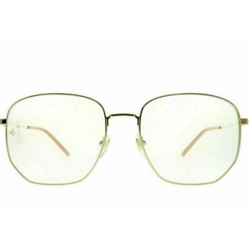 Gucci sunglasses  - Gold Frame, Clear Lens 0