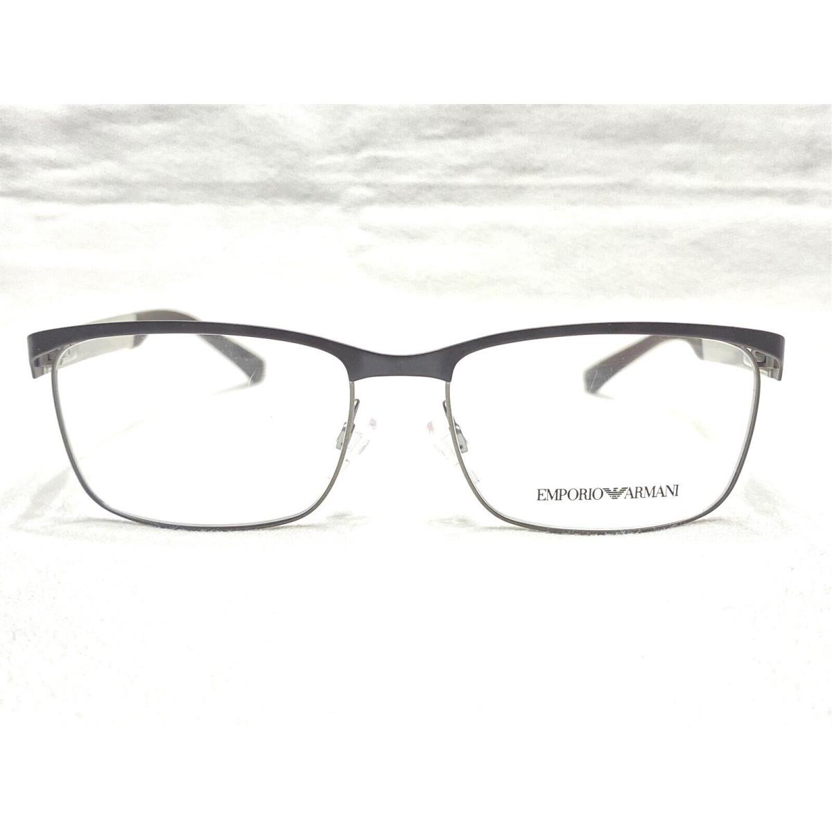 Emporio Armani EA1057 3161 Mens Brown/gunmetal Eyeglasses Frames 54/17 145