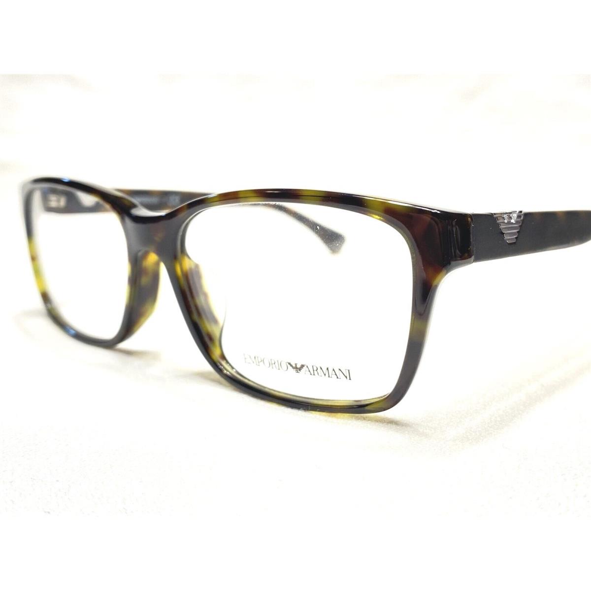 Emporio Armani EA3042F 5026 Mens Tortoise Modern Eyeglasses Frames 55/16 140