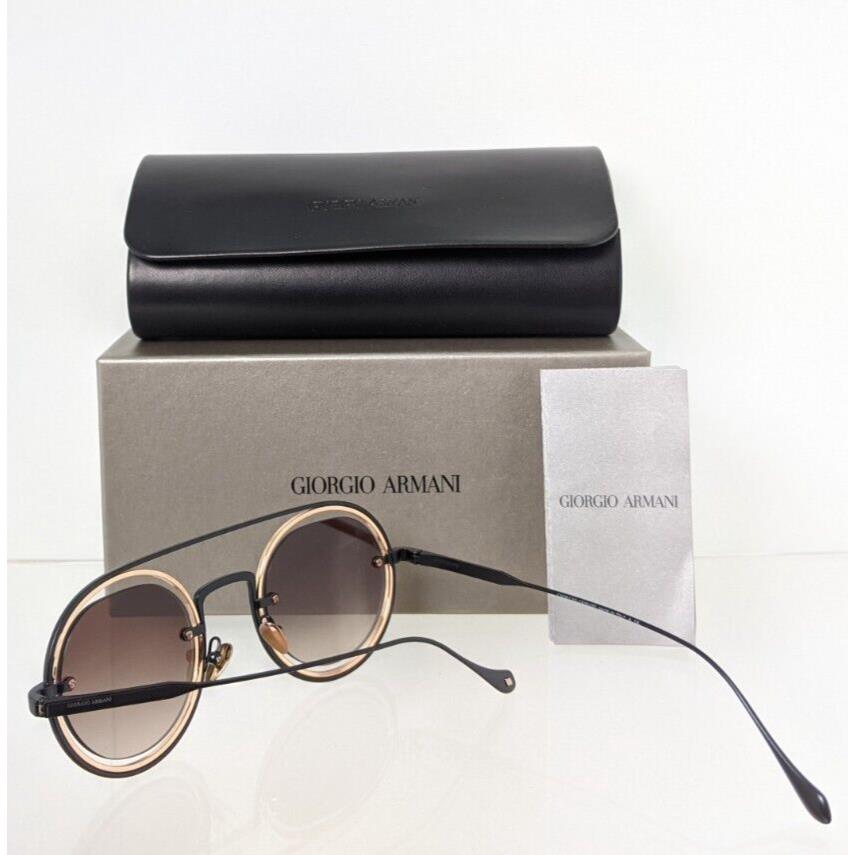 armani sunglasses black and gold