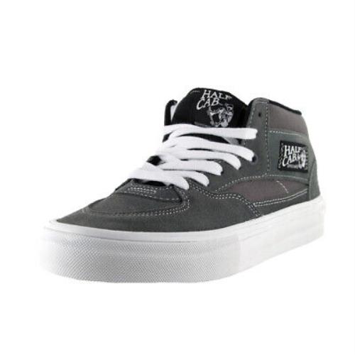 Vans Skate Half Cab Sneakers Grey/white Skate Shoes - Grey/White