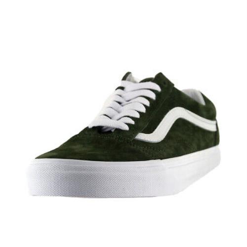 Vans Old Skool Pig Suede Sneakers Grape Leaf Skate Shoes - Grape Leaf