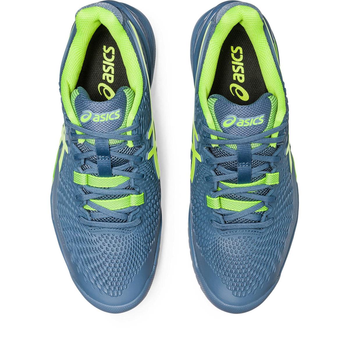 ASICS shoes  - Steel Blue/Hazard Green 0