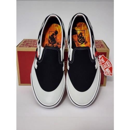 Vans X A$ap Worldwide Slip On Casual Black Sneaker Skate Shoe M8/W9.5 0002