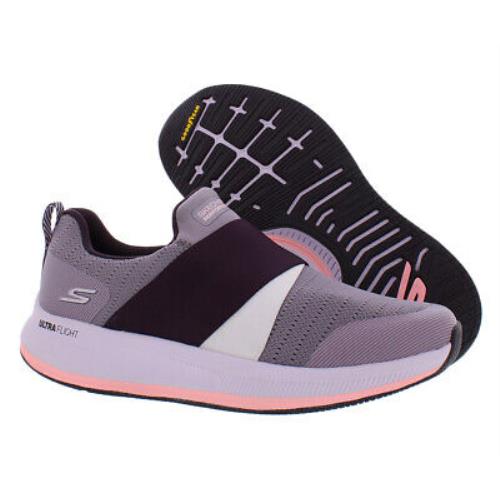Skechers GO Run Pulse-bold Venture Womens Shoes Size 7 Color: Plum