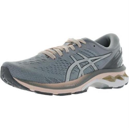 Asics Womens Gel-kayano 27 Gray Running Shoes Sneakers 6 Medium B M Bhfo 8559