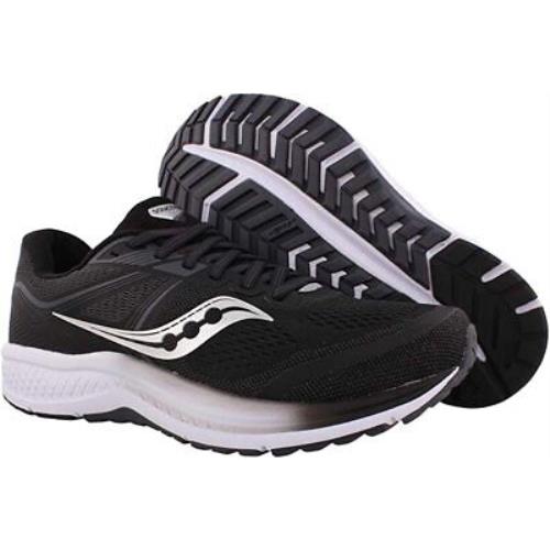 Saucony Men`s Omni 19 Running Shoes Black/white 12.5 D Medium US