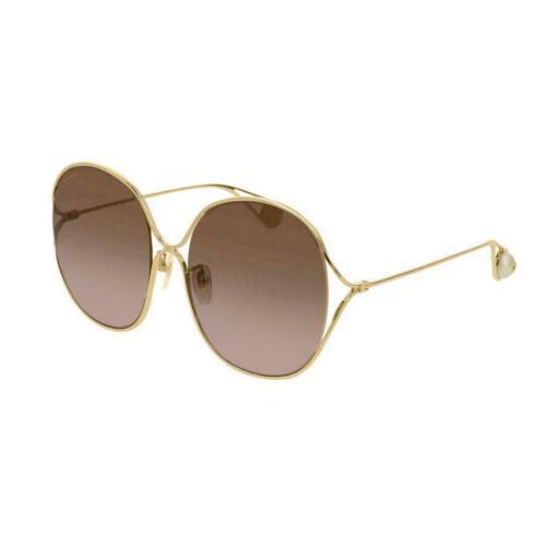 Gucci GG 0362 S 002 Gold Sunglasses