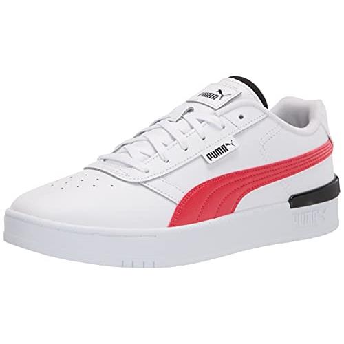 Puma Men`s Clasico Sneaker - Choose Sz/col White-high Risk Red-black