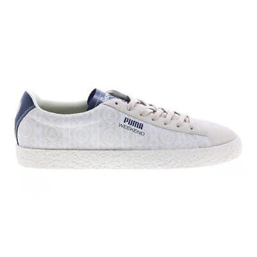 Puma Weekend Palomo 38668701 Mens Beige Suede Lifestyle Sneakers Shoes - Beige