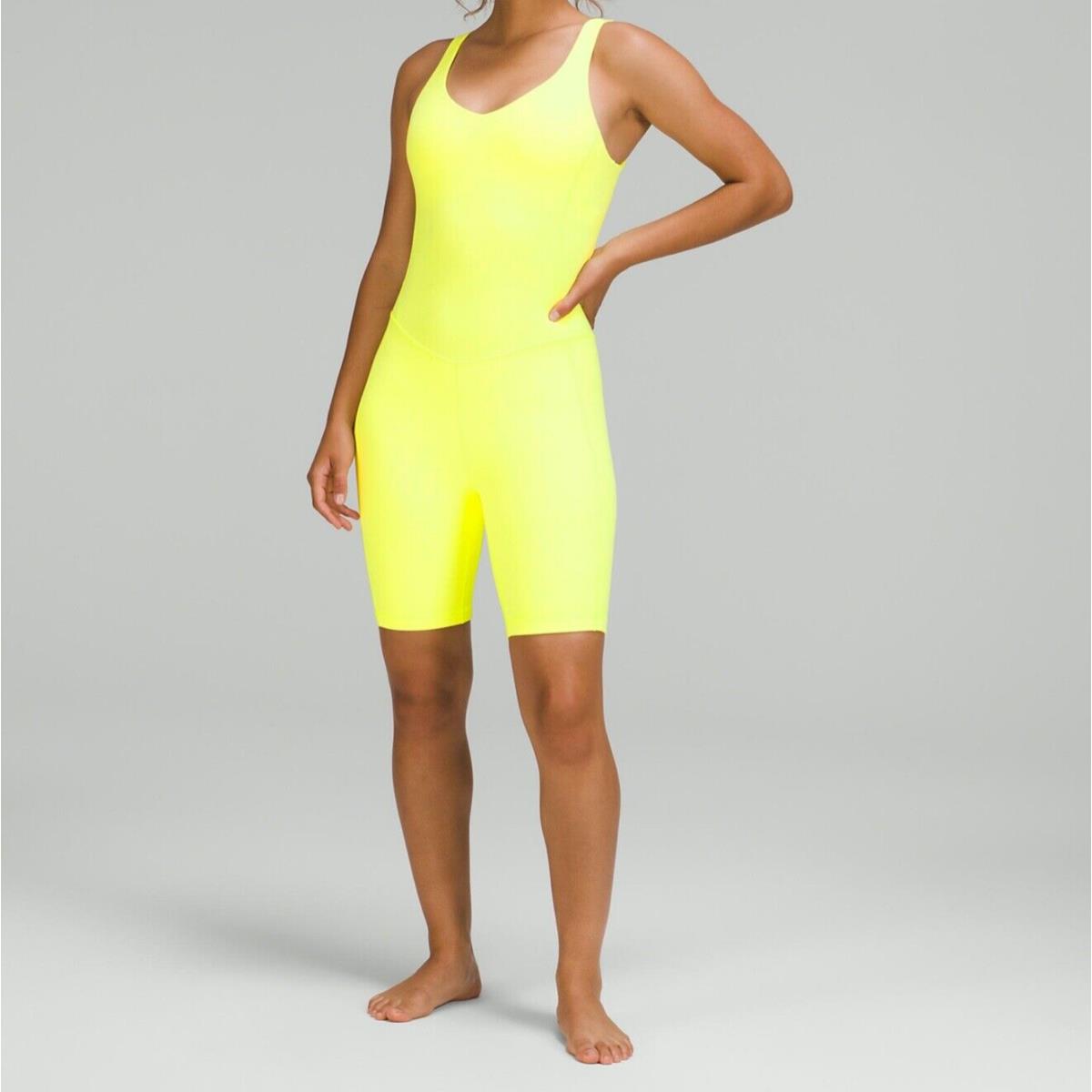 Lululemon Most Popular Align Bodysuit 8 Electric Lemon - 6