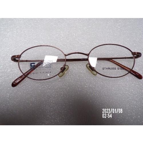 Chaps 35 Ralph Lauren Copper Oval Rim Eyeglass Metal Frames 2FH 140