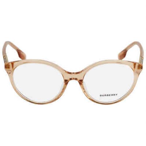 Burberry Jean Demo Oval Ladies Eyeglasses BE2349F 3358 53 BE2349F 3358 53