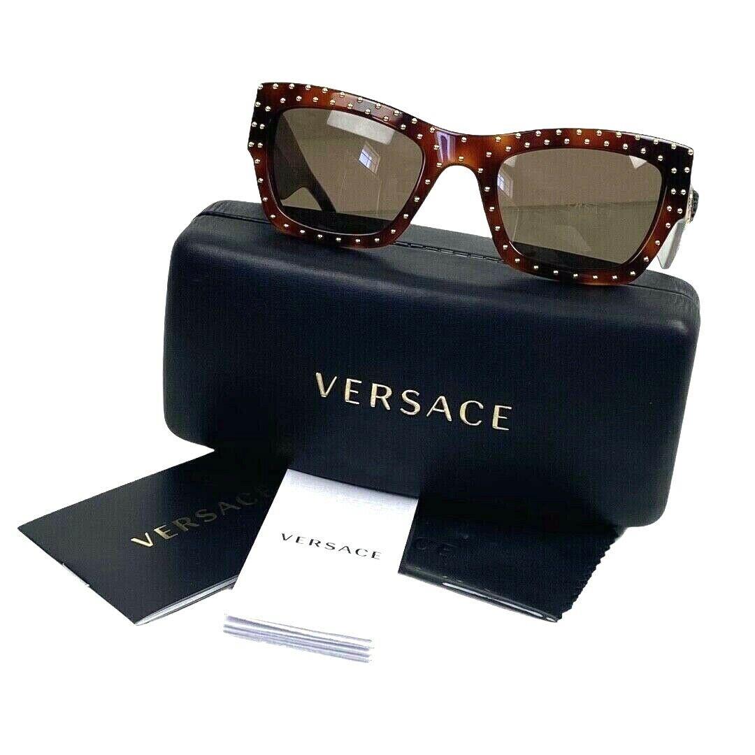 versace sunglasses with gold studs