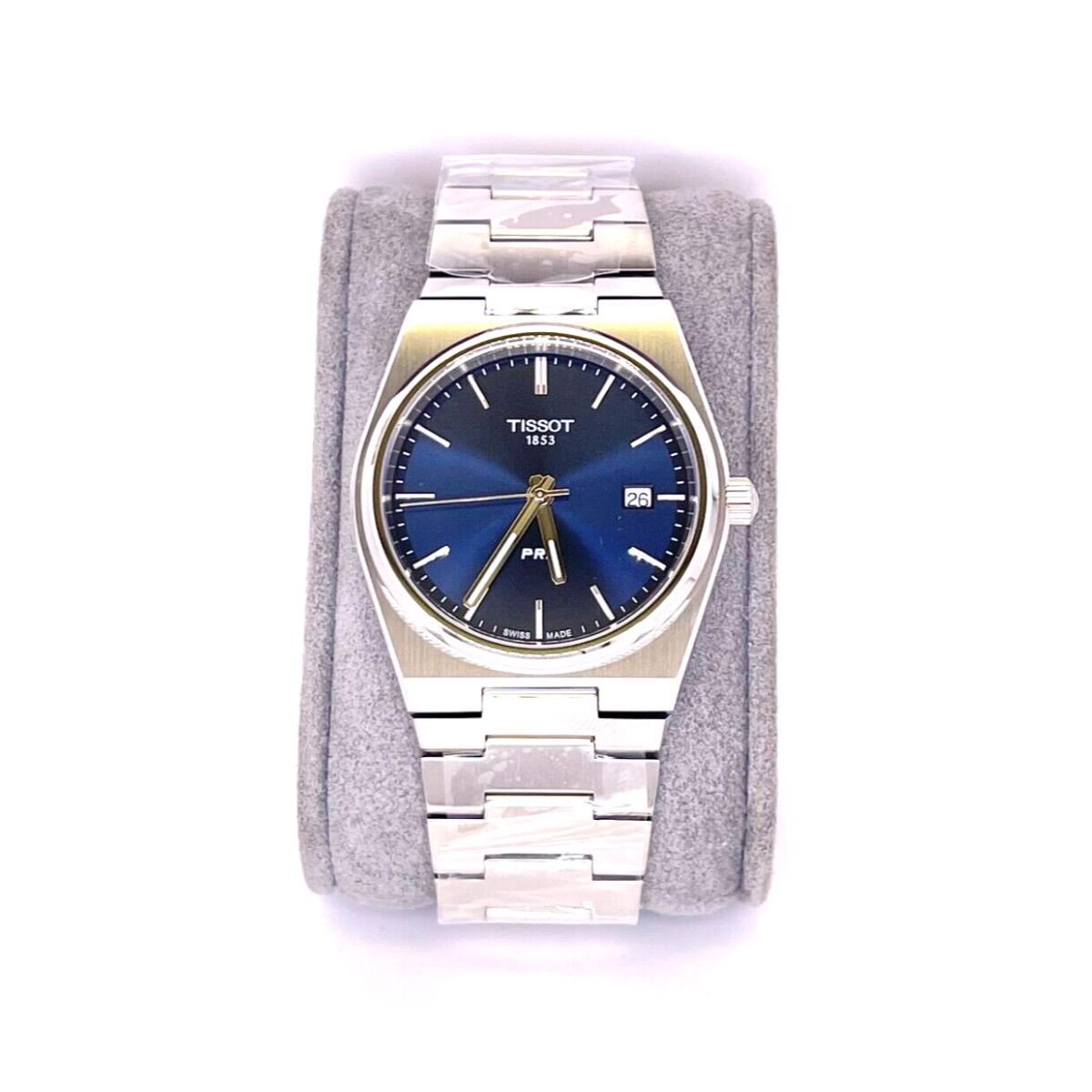 Tissot Prx Blue Stainless Steel Watch T137.410.11.041.00