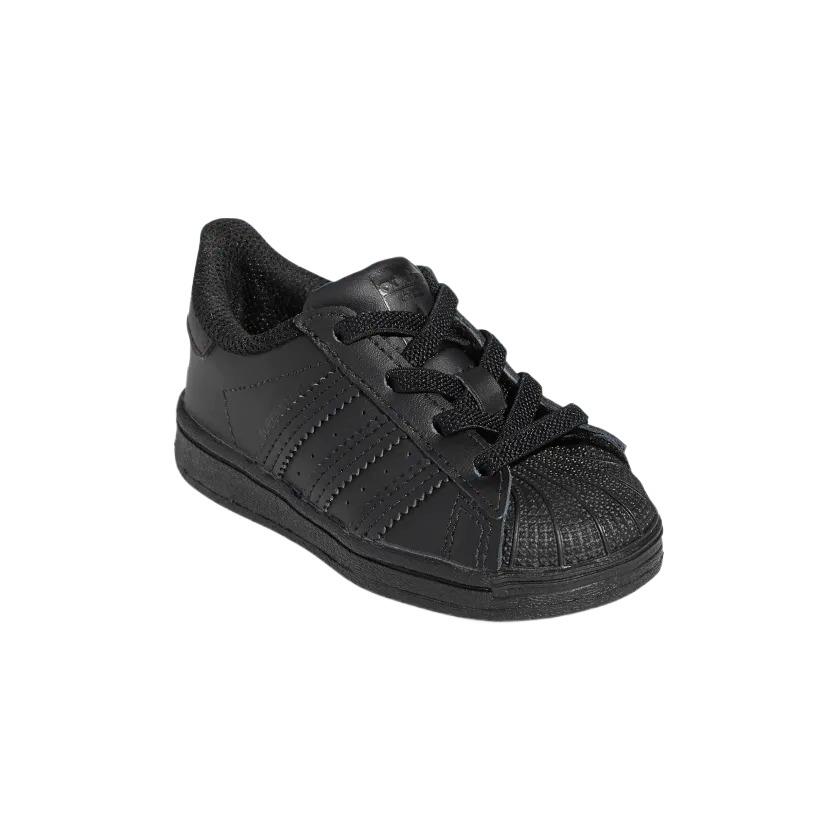 Adidas Infant / Toddler Superstar EL I Shoes Triple Black FU7716 - Black