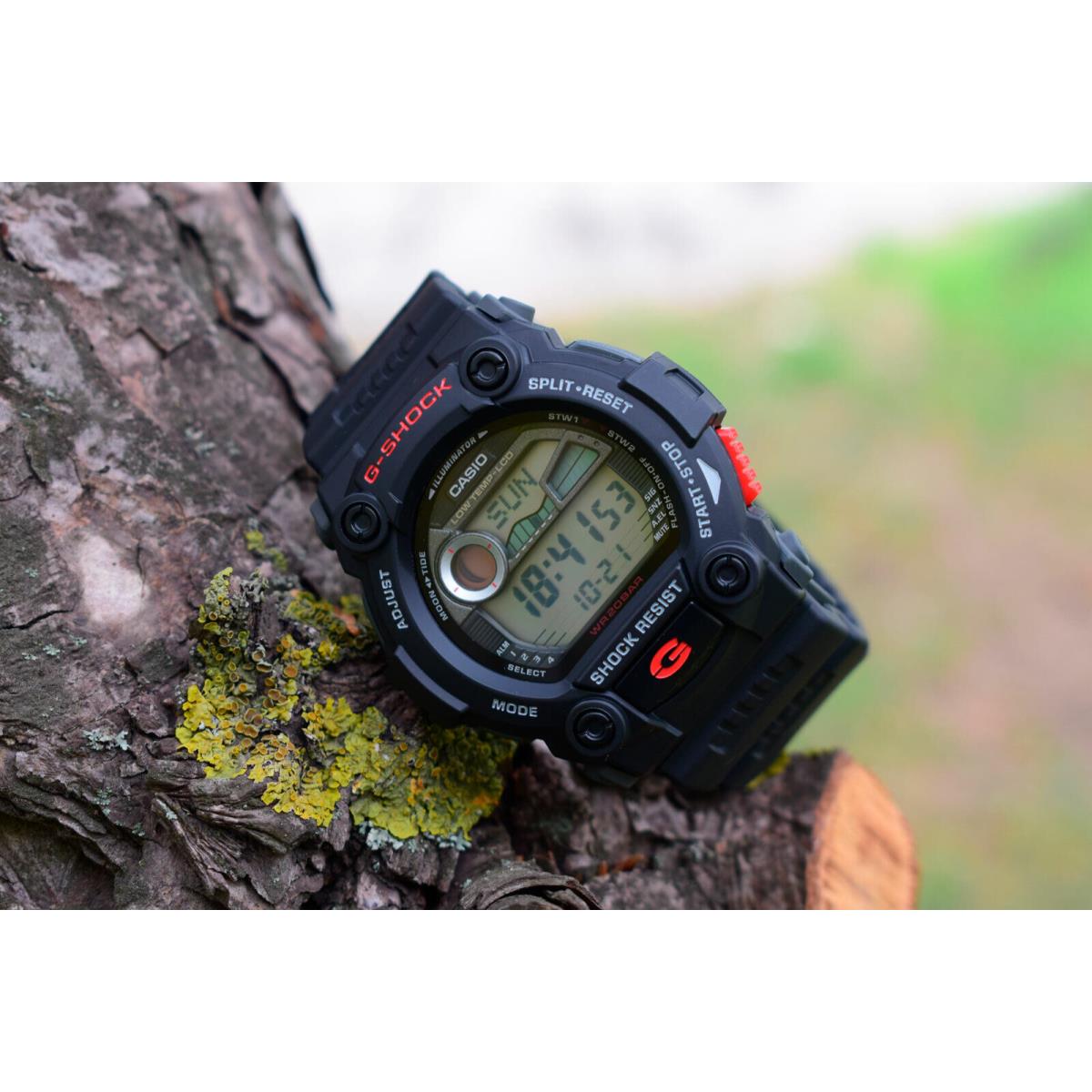 respekt Terminologi blur Casio Men`s G Shock Digital Tide Graph Resin Black/red Watch G7900-1 - Casio  watch - | Fash Brands