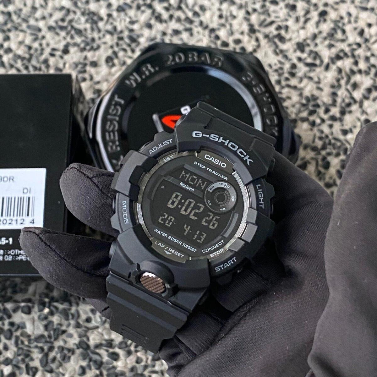 Casio G-shock GBD800-1B Super Illuminator Digital Black Watch GBD-800-1B |  - Casio watch - Black Dial, Black Band, Black Bezel | Fash Direct