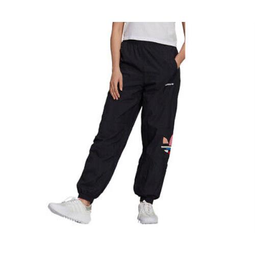 Adidas Adicolor Shattered Trefoil Womens Active Pants Size S Color: Black