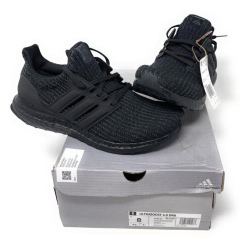 Adidas Ultraboost 4.0 Dna Triple Black Athletic Shoes Men`s Size 8