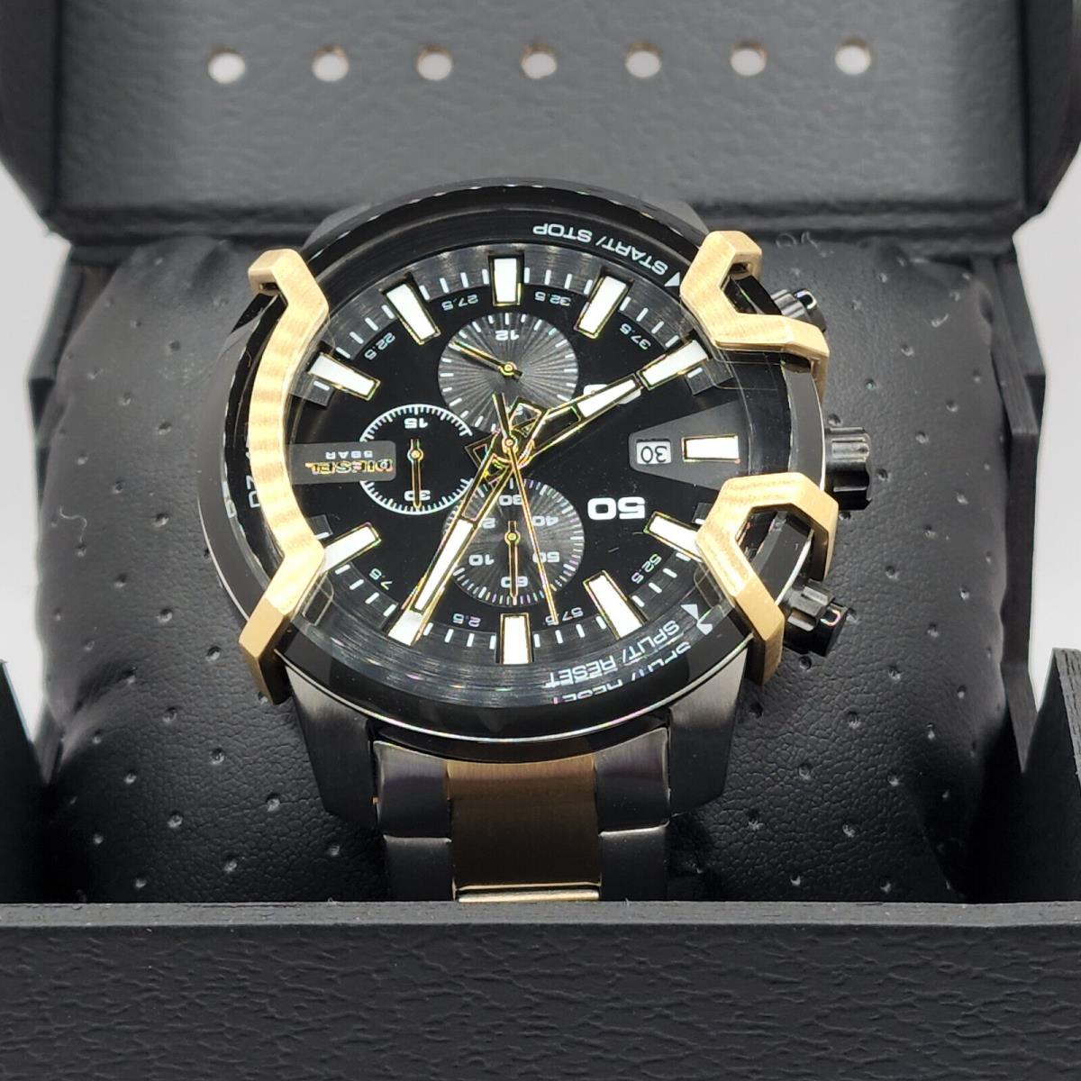 Diesel Men`s Watch Griffed Chronograph Two-tones Stainless Steel DZ4577 -  Diesel watch - 698615142316 | Fash Brands | Quarzuhren