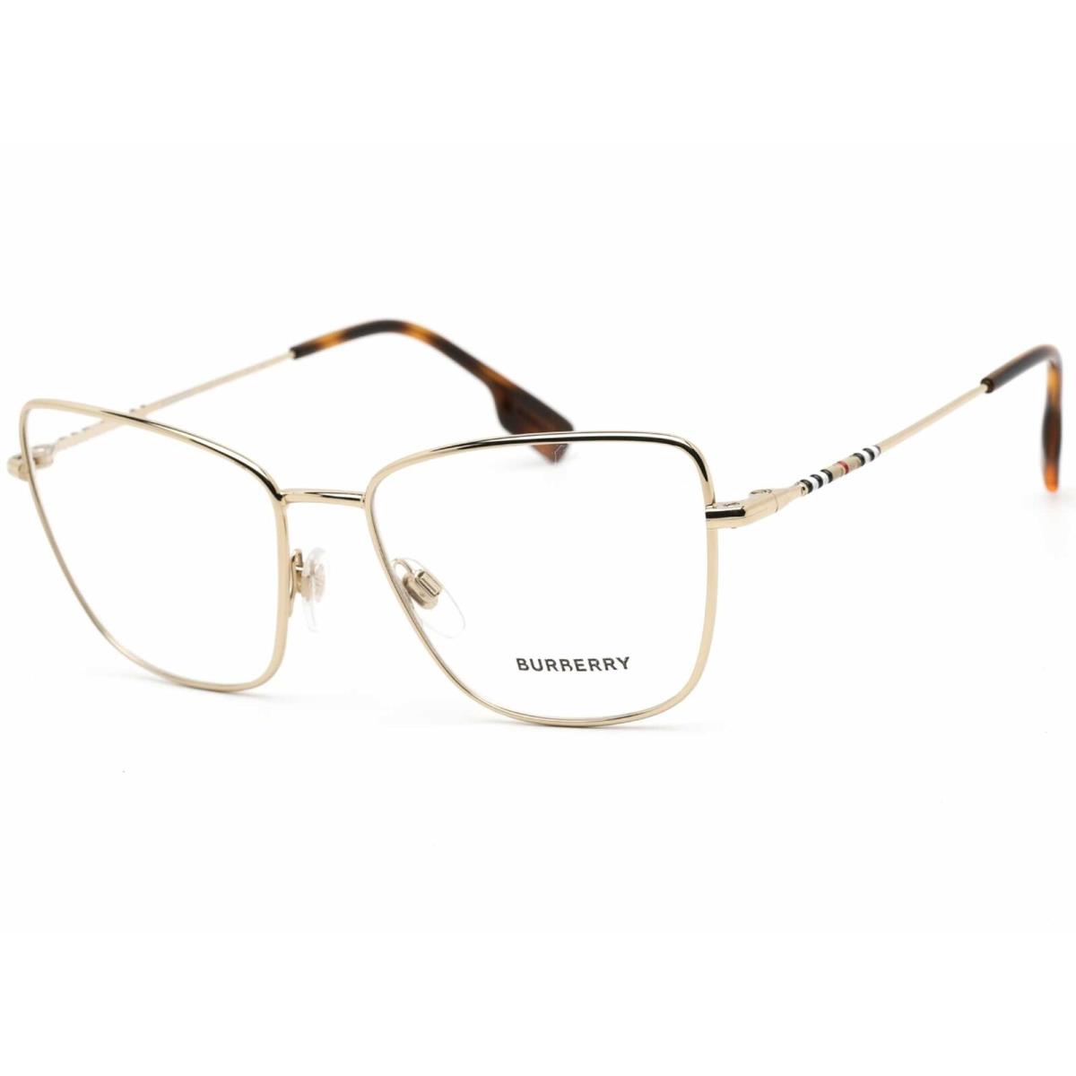 Burberry Women`s Eyeglasses Cat Eye Full Rim Frame Clear Demo Lens 0BE1367 1109