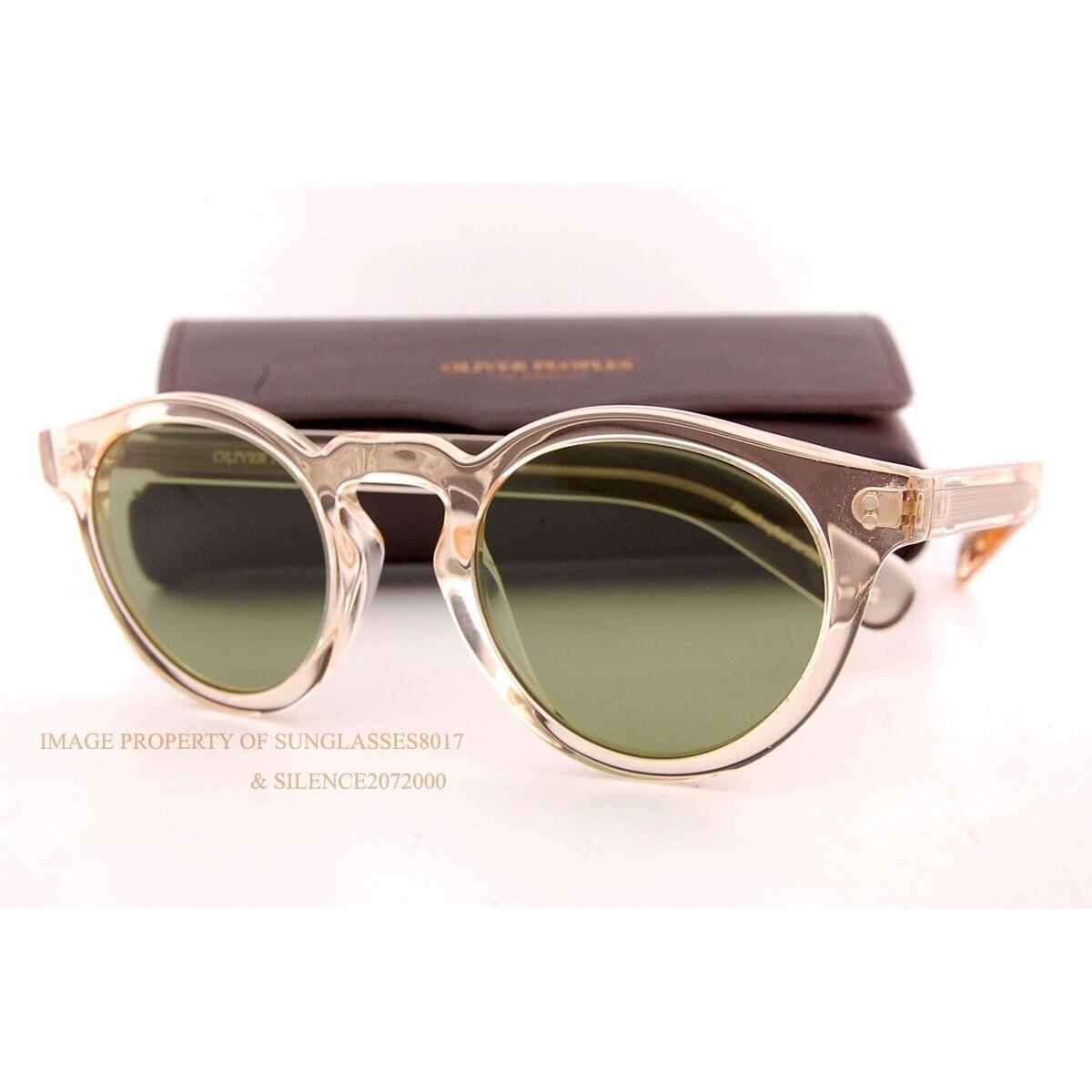 Oliver Peoples Sunglasses Martineaux OV 5450/SU 109452 Buff/green - Frame: , Lens: Green