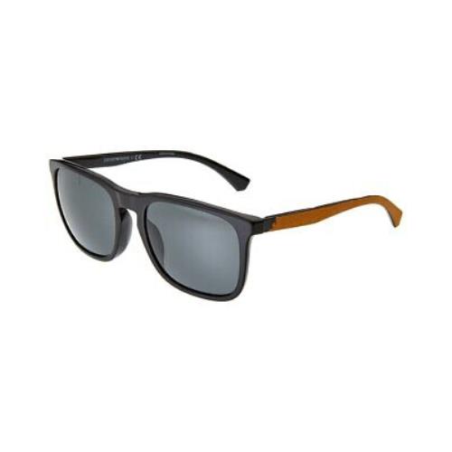 Emporio Armani Men`s Ea4132f 57Mm Sunglasses Men`s Black