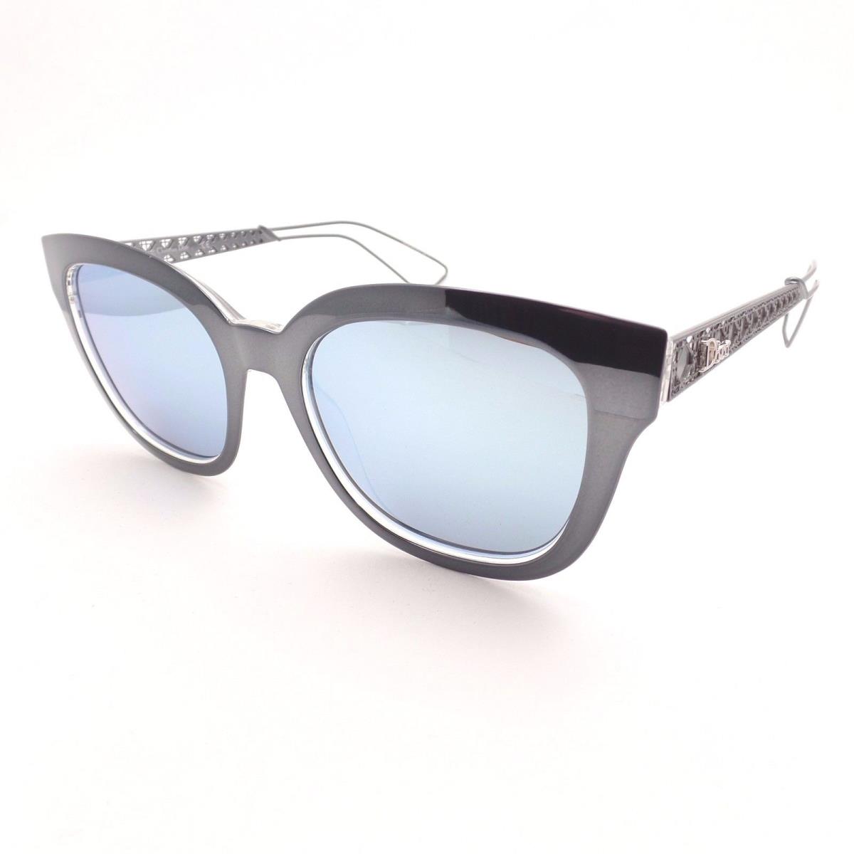 Christian Dior Diorama 1 Y1CA4 Grey Light Blue Sunglasses