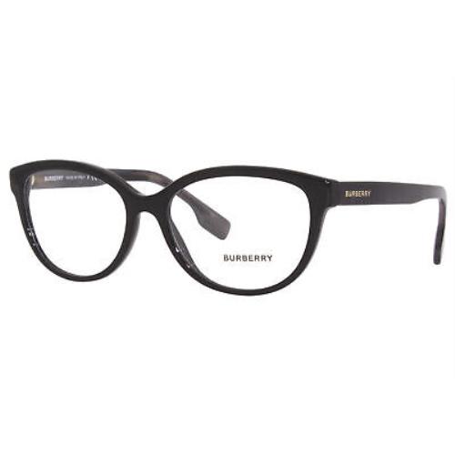 Burberry Esme 2357 3980 Eyeglasses Women`s Black Full Rim Square Shape 54mm
