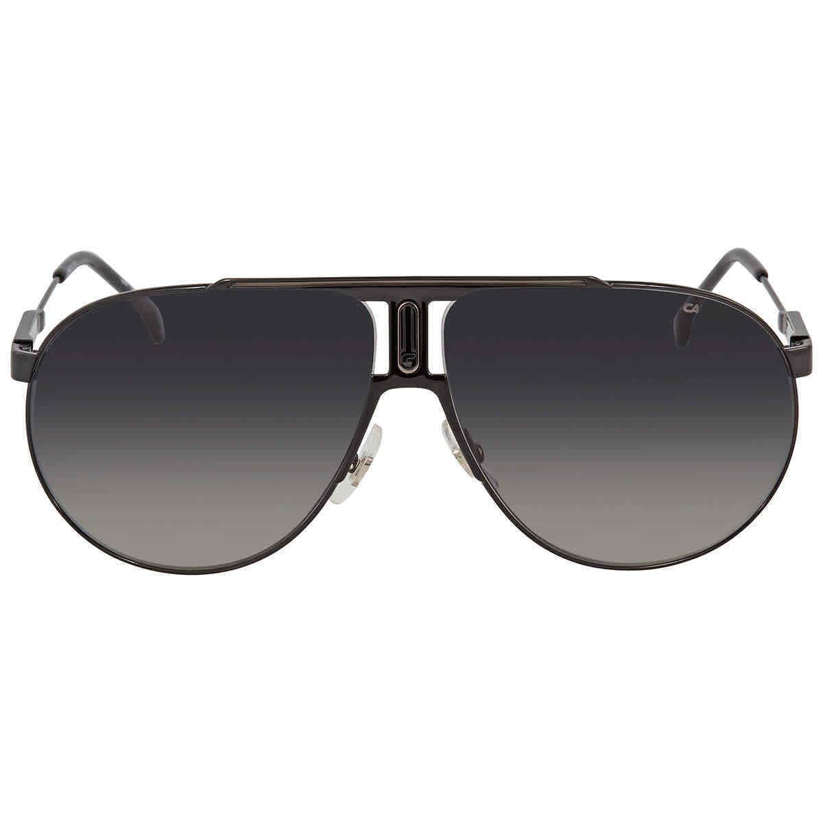 Carrera Grey Pilot Unisex Sunglasses PANAMERIKA65 0KJ1/WJ 65 PANAMERIKA65