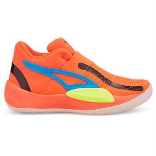 Puma 37701204 Rise Nitro Mens Basketball Sneakers Shoes Casual - Orange