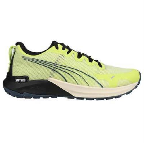 Puma Fast-trac Nitro Trail Running Mens Yellow Sneakers Athletic Shoes 37704405 - Yellow