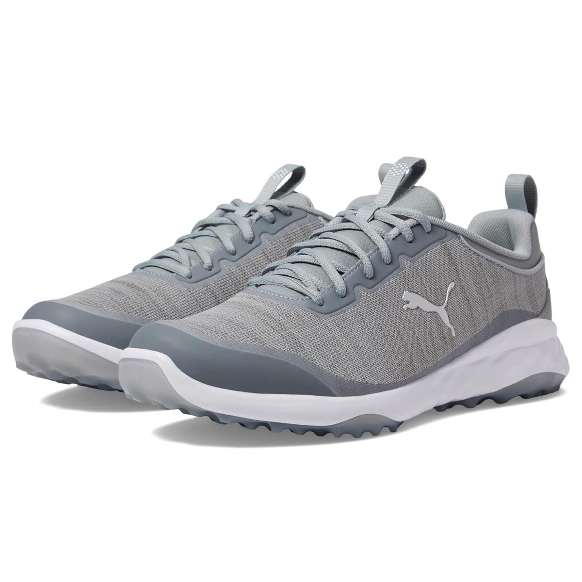 Man`s Sneakers Athletic Shoes Puma Golf Fusion Pro Quarry/Puma Silver/Quarry