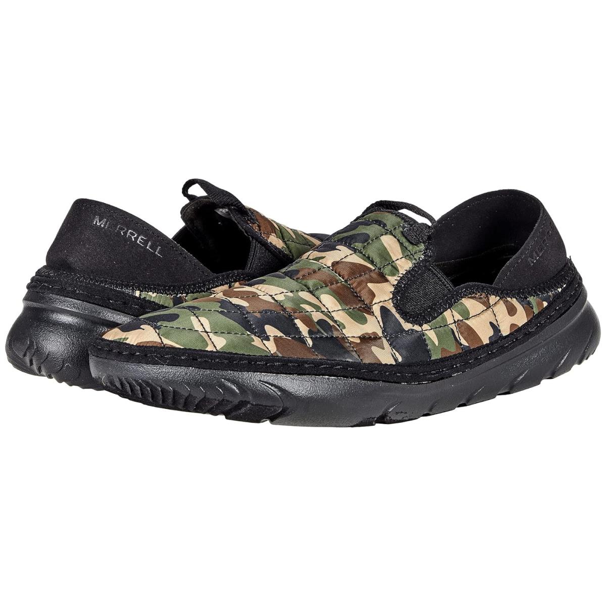 Man`s Sneakers Athletic Shoes Merrell Hut Moc Camo