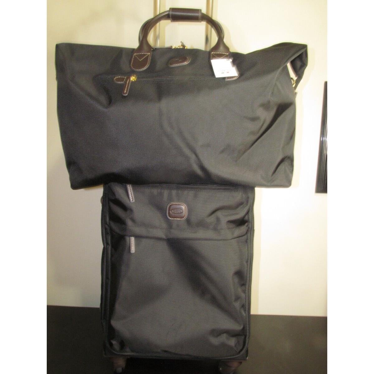 Bric`s Bric`s Luggage Set Milano Italy 3 Piece Black Carry On-check In Duffle