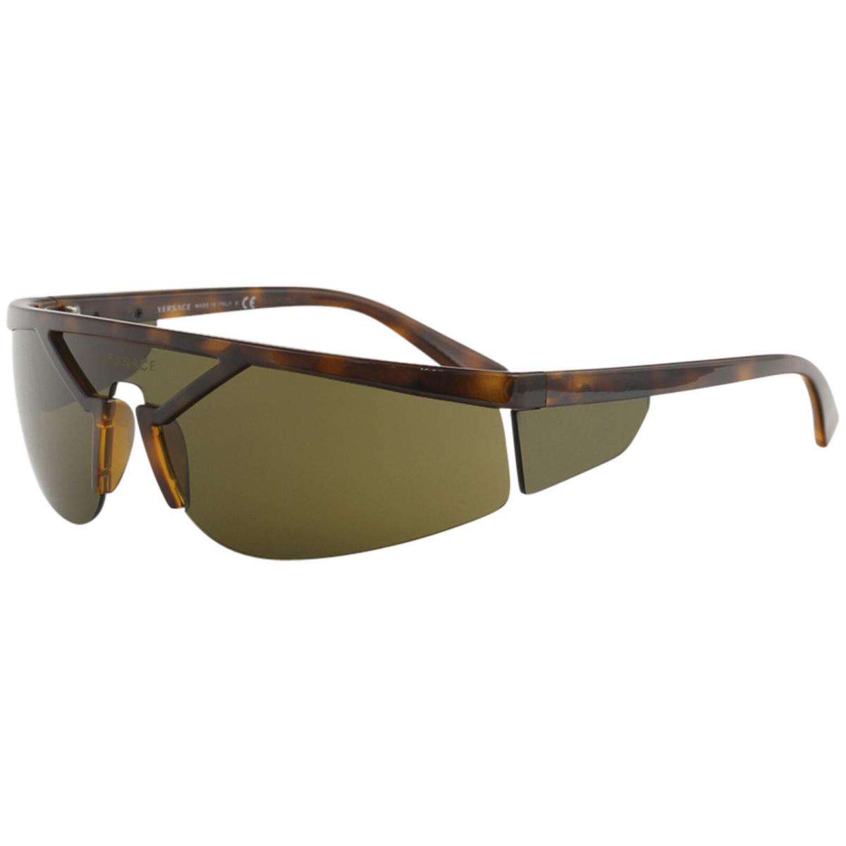 Versace VE4349 526773 39MM Havana Frames Brown Lens Sunglasses