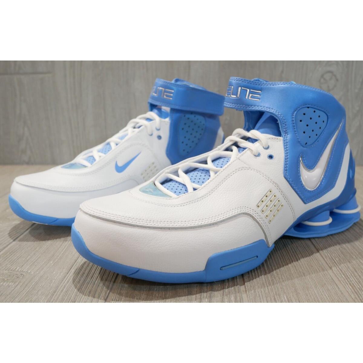 Vintage Shox Elite TB White Blue 2006 Shoes Mens 12 Oss | 883212702807 - Nike shoes Shox - Blue | SporTipTop