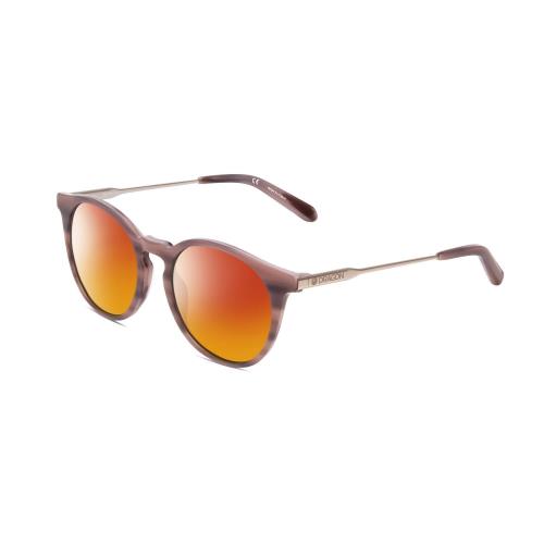 Dragon Alliance DR520S LL Hype Unisex Polarized Sunglasses Blush Wood Pink 51 mm Red Mirror Polar