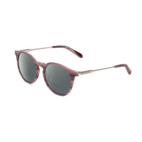 Dragon DR520S LL Hype Unisex Polarized Bifocal Sunglasses Blush Wood Marble 51mm Grey