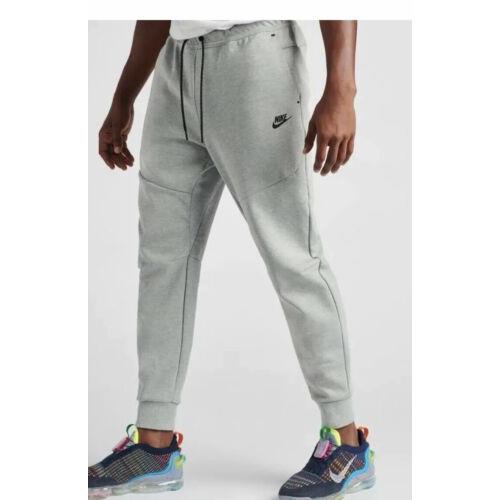 Nike Tech Fleece Joggers Pants Sweats Jogger Gray CU4495-063 Men`s L Large