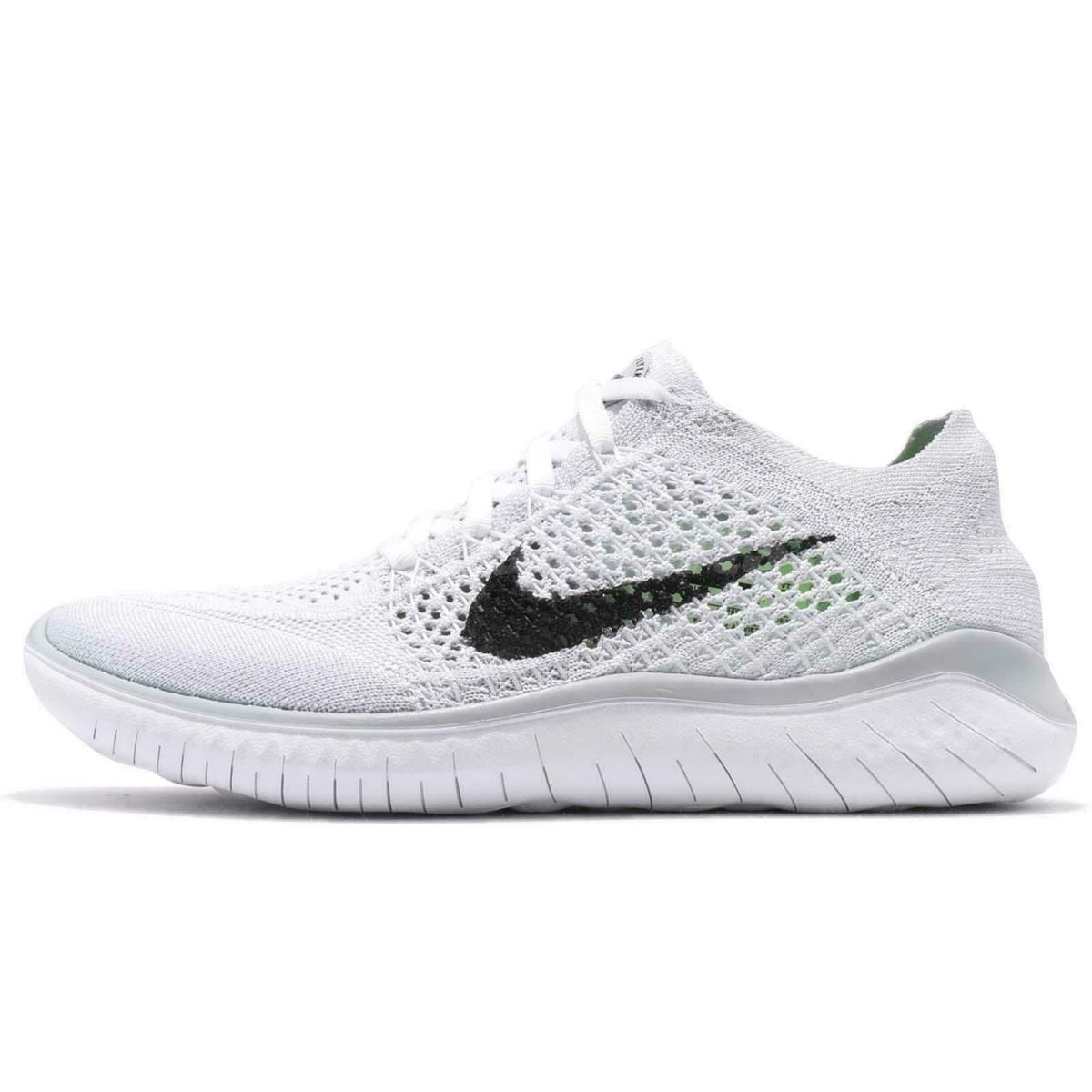 Womens Nike Free RN Flyknit 2018 Running Shoes 942839-100 -sz 9 -new