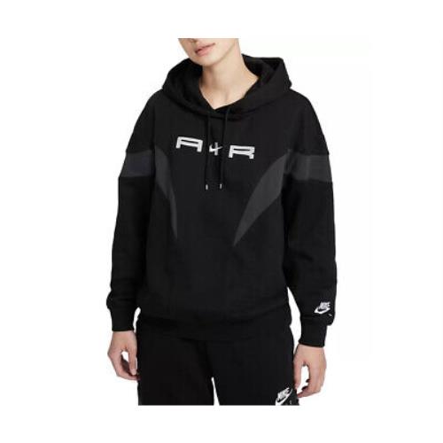 Nike Air Pullover Womens Active Hoodies Size XS Color: Black/black