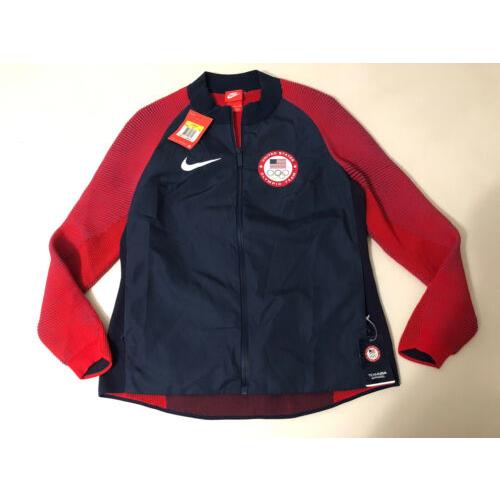 Nike Tech Knit 2016 Team Usa Olympic Dynamic Reveal Women`s Jacket S Small