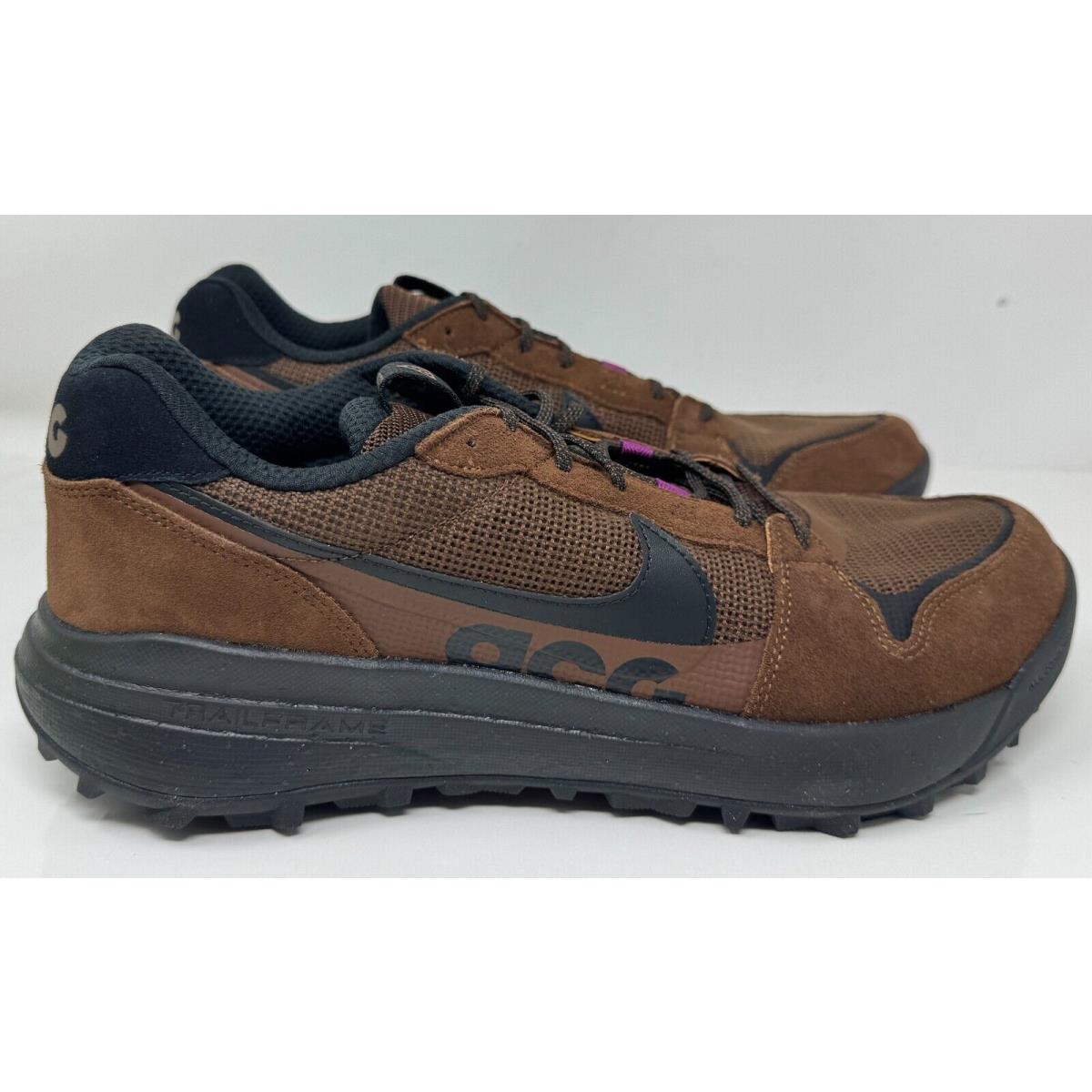 DM8019-200 Mens 9 Nike Acg Lowcate `cacao Wow` Noboxlid - Brown