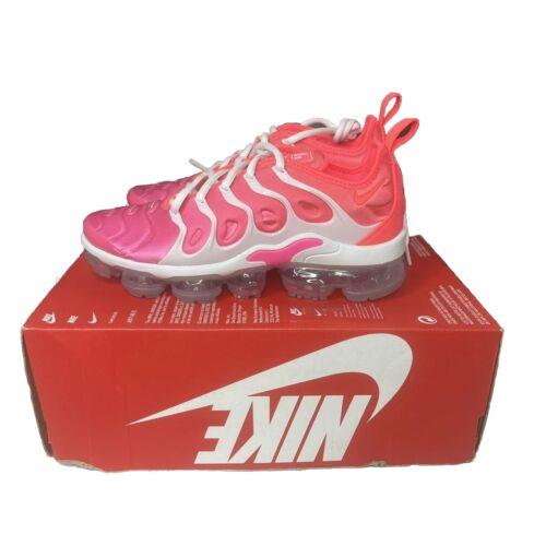 Size 6.5 Women Nike Air Vapormax Plus Running Shoes Pink Blast CZ7995-00