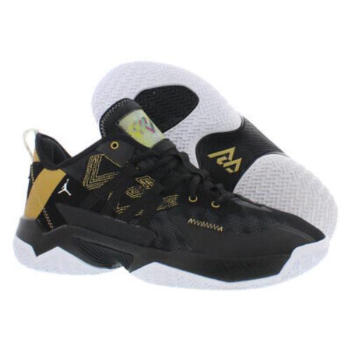 Nike Jordan One Take Ii Mens Shoes Size 9 Color: Black/gold/white