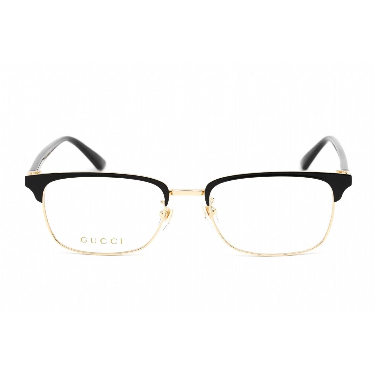 Gucci GG0131O-001-53 Eyeglasses Size 53mm 18mm 145mm Black Men