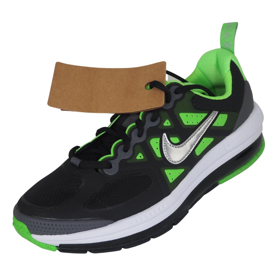 Nike Air Max Genome GS CZ4652 006 Running Shoes Black Size Boys 6.5 Y = 8 Womens